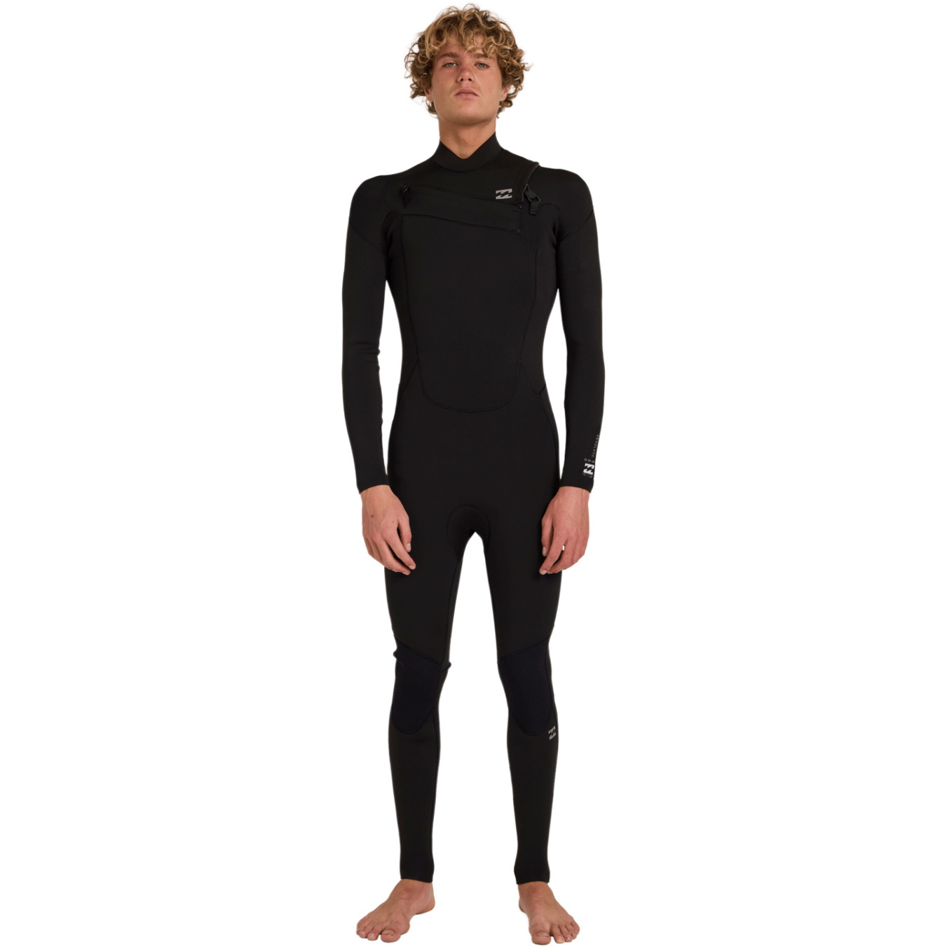 2026 Billabong Mens Absolute Core 4/3mm Chest Zip Wetsuit ABYW100294 - Black